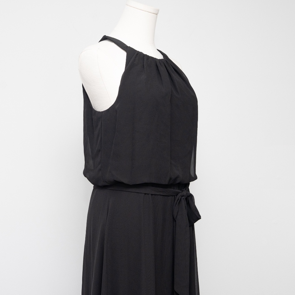 Adrianna Papell - Chiffon Overlay Jumpsuit - Picture 9 of 14